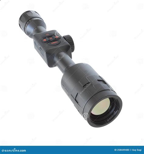 Infrared Rifle Scope For Use At Night Stock Photo Image Of Shooting