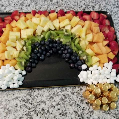 Fruit Rainbow For St Patricks Day