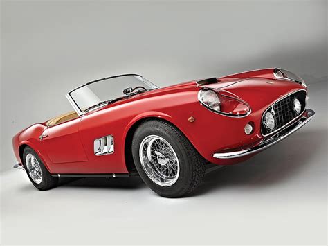 1963 Ferrari 250 GT California Spyder Convertible V12 Car HD