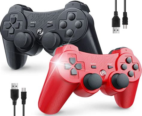 Controllers 2 Pack For PS3 Wireless Controller For Sony PlayStation 3