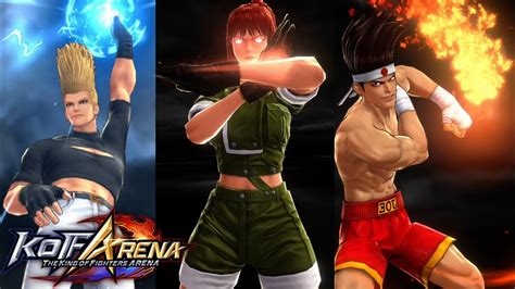 The King Of Fighters Arena All Characters Skills Ultimate Kof