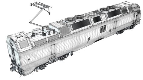 Nj Transit Locomotive Train 3d Models 3d Horse