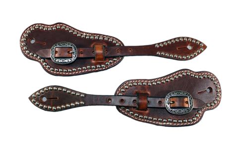 Candl Bib Style Spur Straps Spotted Oval Jeremiah Watt Buckle Ss000002