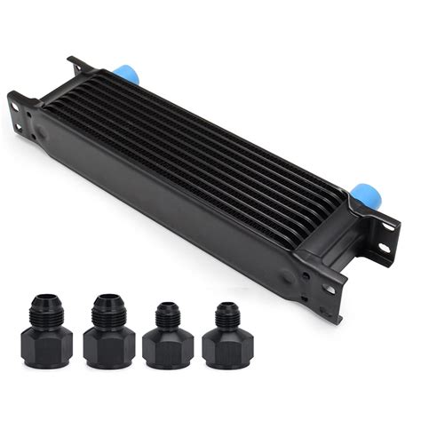 Buy Htracing Row An An Transmission Oil Cooler Kit Stacked Plate