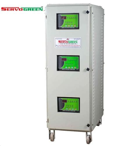 Three Phase Air Cooled Servo Stabilizers For Industrial 30 Kva At Rs