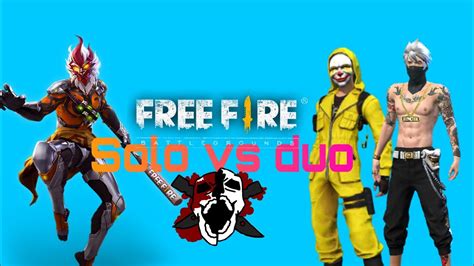 New Free Fire Gameplay Solo Vs Duo Bermuda Rank Youtube