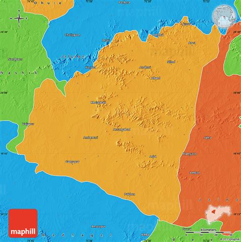 Political Map Of Aurangabad