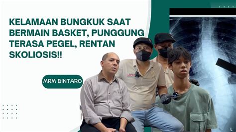 MRM BINTARO KELAMAAN BUNGKUK SAAT BERMAIN BASKET PUNGGUNG TERASA