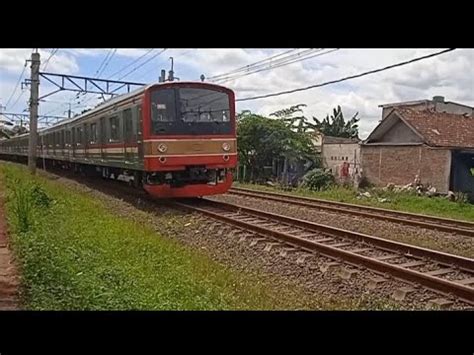 KRL JR 205 60 Dari Stasiun Rangkas Bitung Menuju Stasiun Tanah Abang