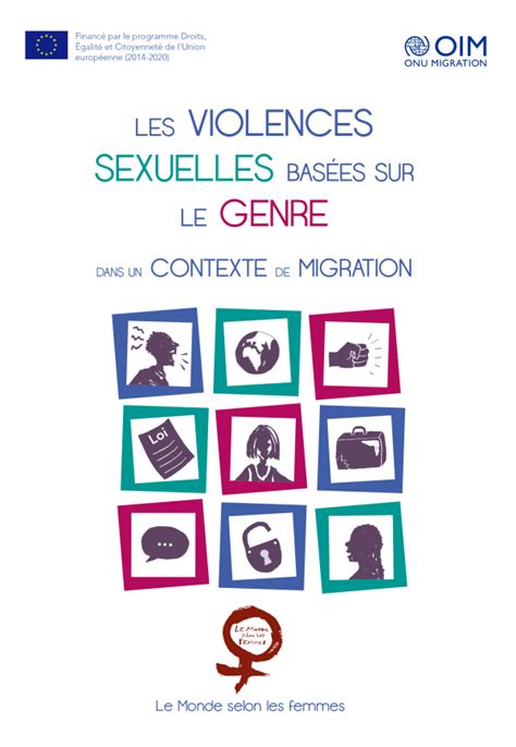 Les violences sexuelles basées sur le genre en contexte de migration