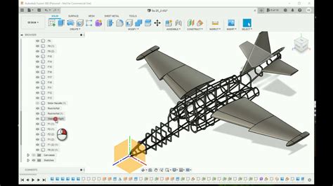 Fusion 360 Rc Airplane Su 25 Ep 13 Canopy Forming Plus More Fuselage