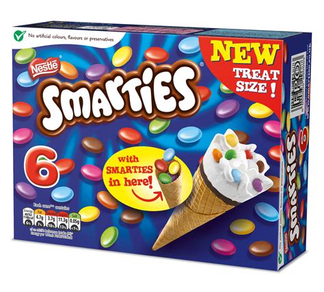 Nestle Smarties Cone Uk Frozen Food