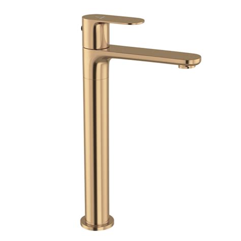 Auric Gold Color High Neck Basin Tap Opal Prime Jaquar Global