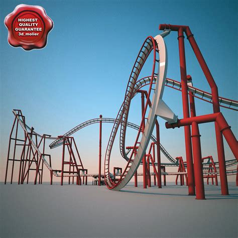 Roller Coaster 3d Max