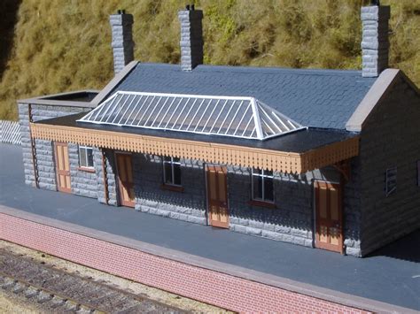 GWR station building | G R Penzer O Gauge Model Railway Buildings