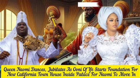 Queen Naomi Dances Jubilates As Ooni Of Ife Starts Foundation For New