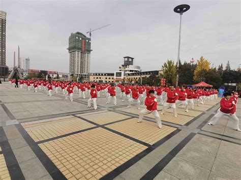 海阳市政府 部门动态 我市举办中老年人太极拳展演比赛