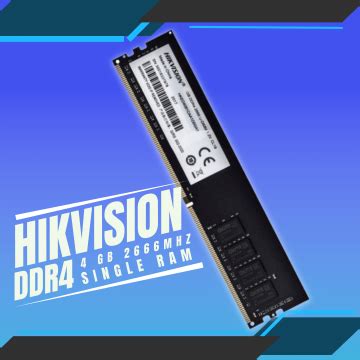 HIKVISION DDR4 4GB 1x4GB 2666Mhz Quadra Computer