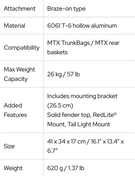 Topeak Mtx Beamrack A Type Sports Equipment Bicycles Parts Parts