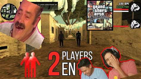 ESTO TE TRAERA NOSTALGIA GTA SAN ANDREAS MODO 2 JUGADORES GAMEPLAY