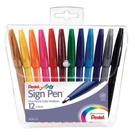 Pentel Sign Pen®, 12 Pack | PENS52012 – SupplyMe