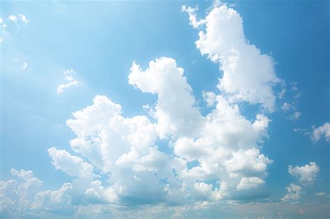 Textura De Cielo Y Nubes Foto Premium