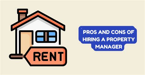 Pros And Cons Of Hiring A Property Manager Learnsmallbiz