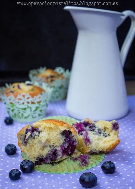 Muffins De Arandanos Frescos O Blueberry Muffins Cocina