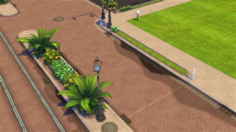 Road Texture Grass Replacements Sims 4 Mods