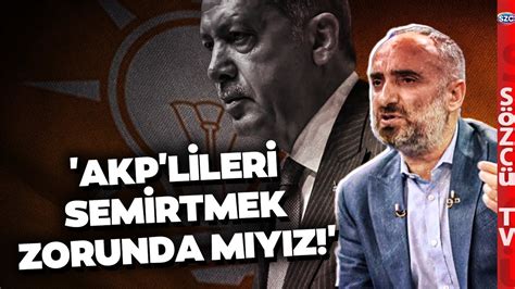 Tasarrufu Erdoğan Yapsın İsmail Saymaz Çok Sert Çıktı AKP lileri