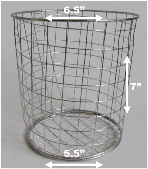 Stainless Steel Gopher Basket 1 Gallon Case 12