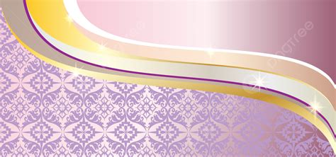 Pastel Background Combined With Thai Patterns And Elegant Golden Brown Waves, Pastel Background ...