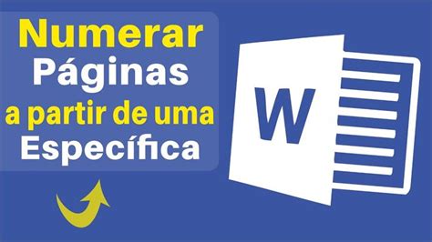 Como Numerar Páginas no Word a Partir da Introdução 2010 2013 e 2016