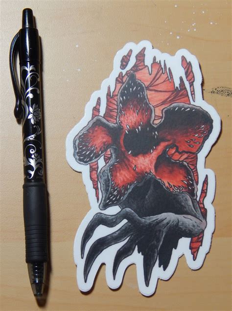 Demogorgon Sticker Etsy