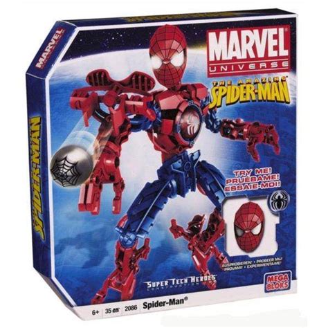 Spider Man Super Tech Hero Mega Bloks Brick