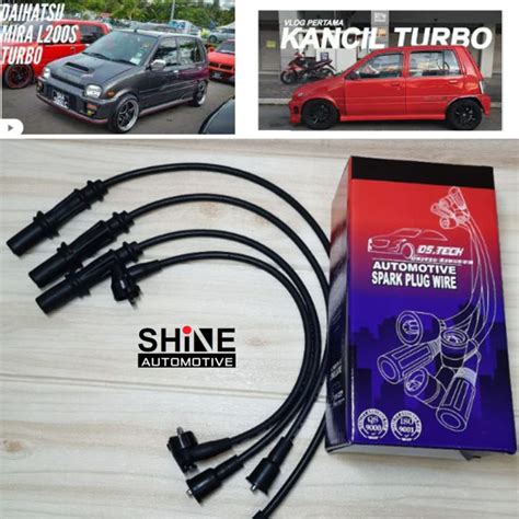 D Tech Spark Plug Cable Wire Fit Perodua Kancil Mira L L S Daihatsu