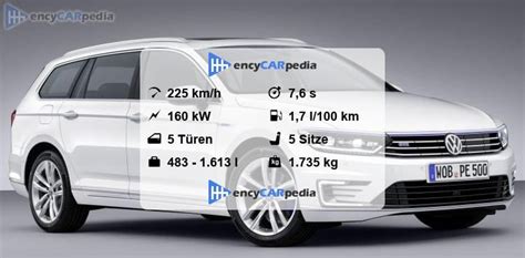 Volkswagen Passat Variant Gte B Technische Daten