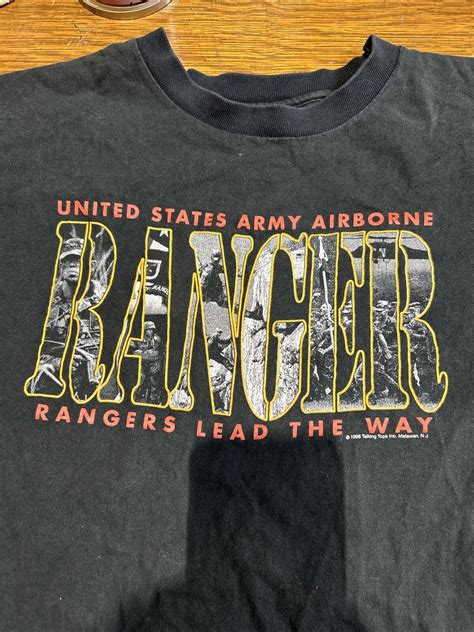 1998 U S Army Airborne Ranger T Shirt Gem