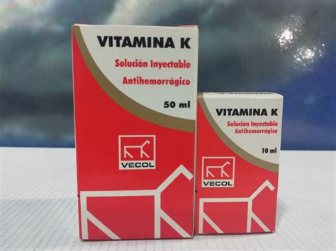 Vitamina K X Ml Vecol Agropecuaria El Cimarron Villavicencio