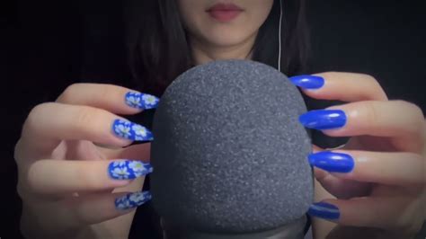 Asmr Intense Mic Scratching With And Without Mic Cover Fast Scratch