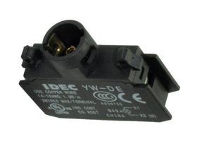 YW DE IDEC Switch Accessory BA9 Lamp Carrier Screw Terminal Idec YW