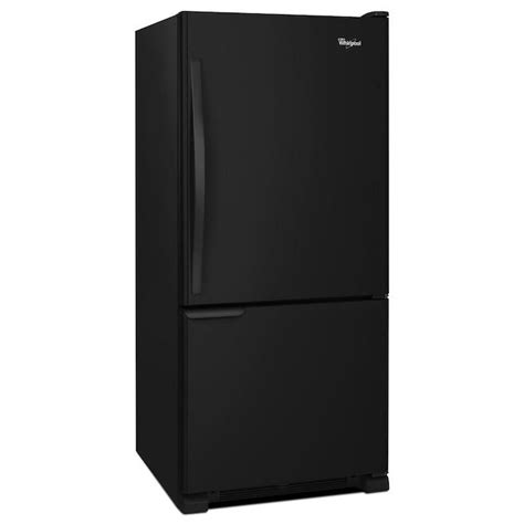 Whirlpool Bottom Freezer Refrigerator 30 19 Ft³ Black Wrb119wfbb Rona