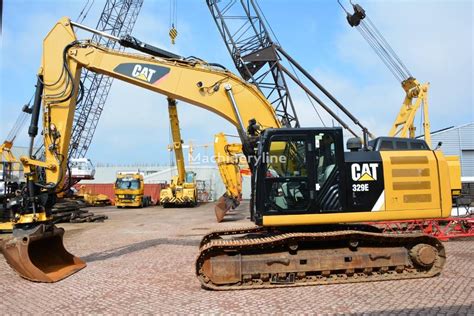 CATERPILLAR 329 EL GPS Engcon Tracked Excavator For Sale Netherlands