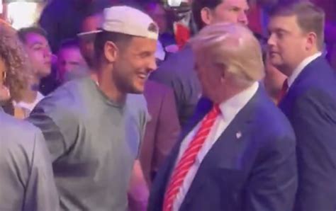 Everyone Has Same Reaction To Video Of Nick Bosa Meeting Donald Trump