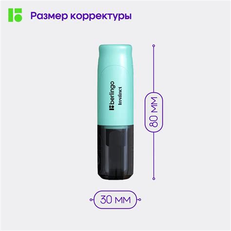 Корректирующий карандаш Berlingo Instinct 5 мл металлический наконечник ...