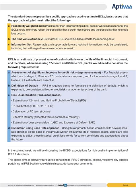 Building Blocks Of Ifrs 9 Impairment Modeling Pdf