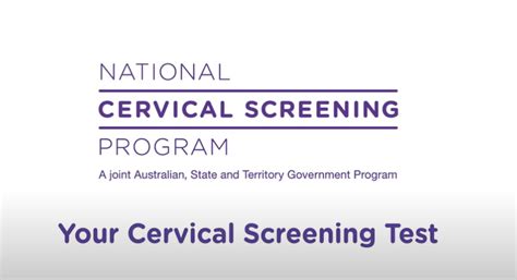 National Cervical Screening Program Video How To Take Your Own