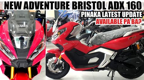 BAGO AT MURANG ADVENTURE BIKE NG BRISTOL ADX 160 REVIEW NAGKAKAUBUSAN