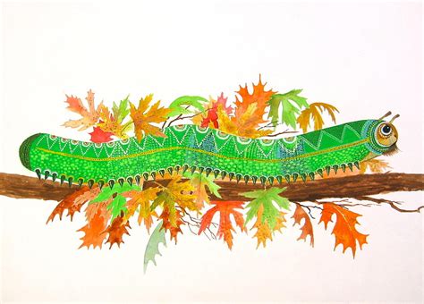 Caterpillar Painting By Richard Yoakam Fine Art America