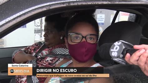 Escuridão em rodovia no Sul da Ilha é um perigo para quem trafega à